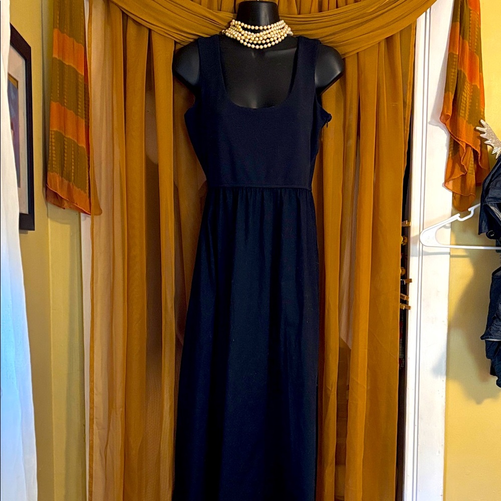 THEORY Sleeveless Midi Dress-Size TP